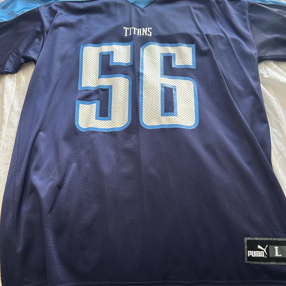 Tennessee Titans Jersey Large Number 56
